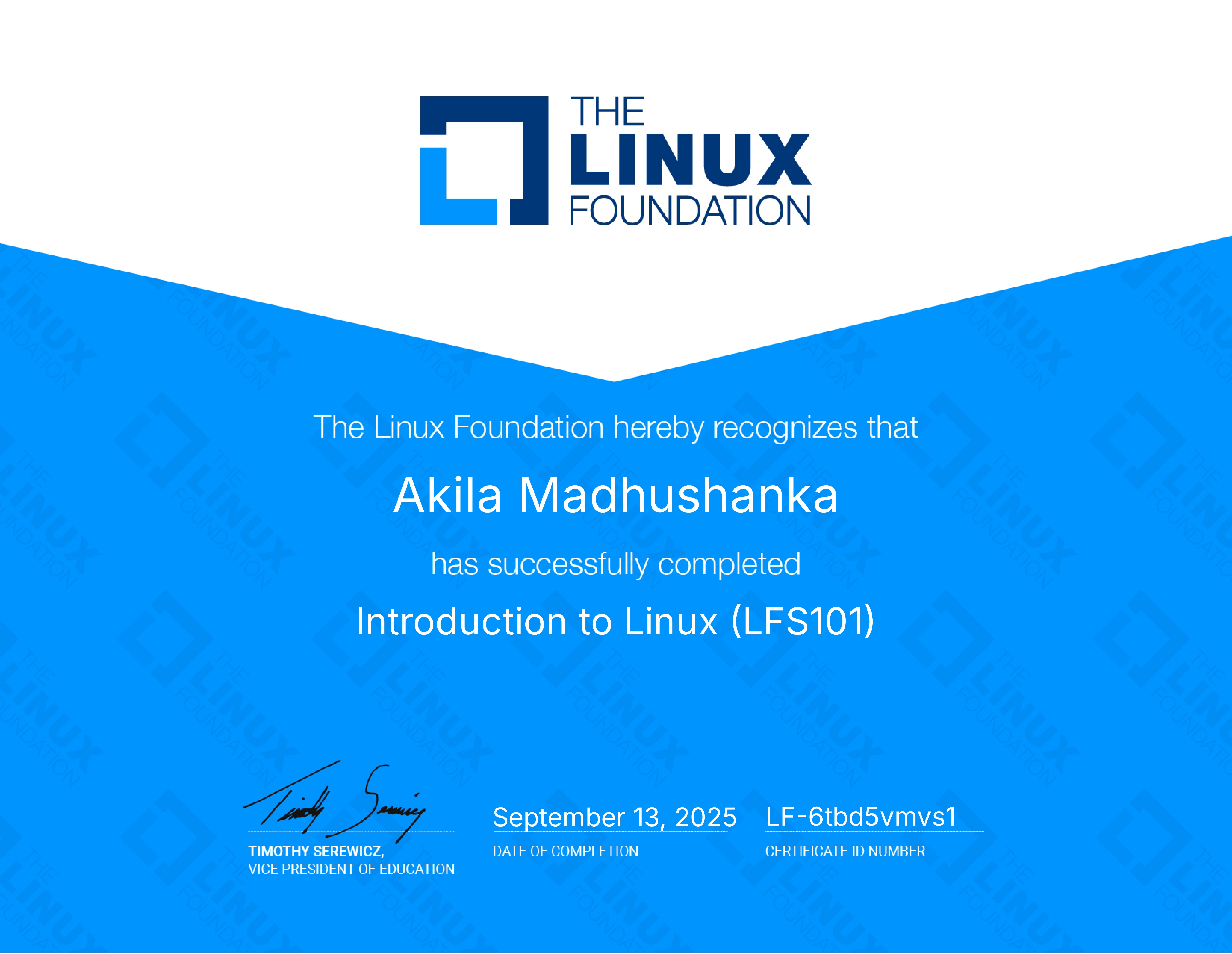 Introduction to Linux (LFS101x)